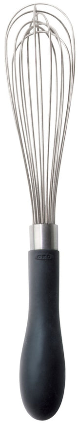 OXO kleine garde met metalen draad en zwarte handgreep