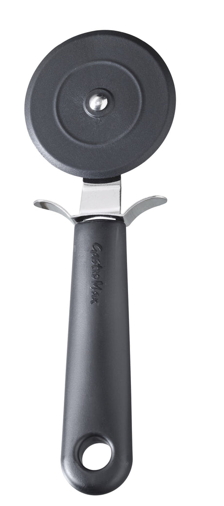 GastroMax pizzasnijder met rond snijwiel en ergonomische donkere handgreep
