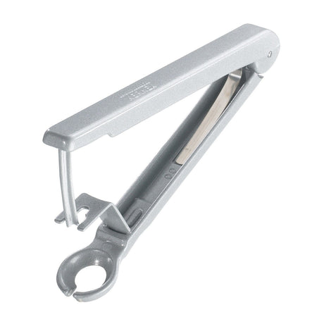 Westmark kersontpitter van gegoten aluminium, zilverkleurig met hefboom