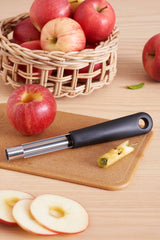 GastroMax appelboor met zilveren kern en donkere handgreep