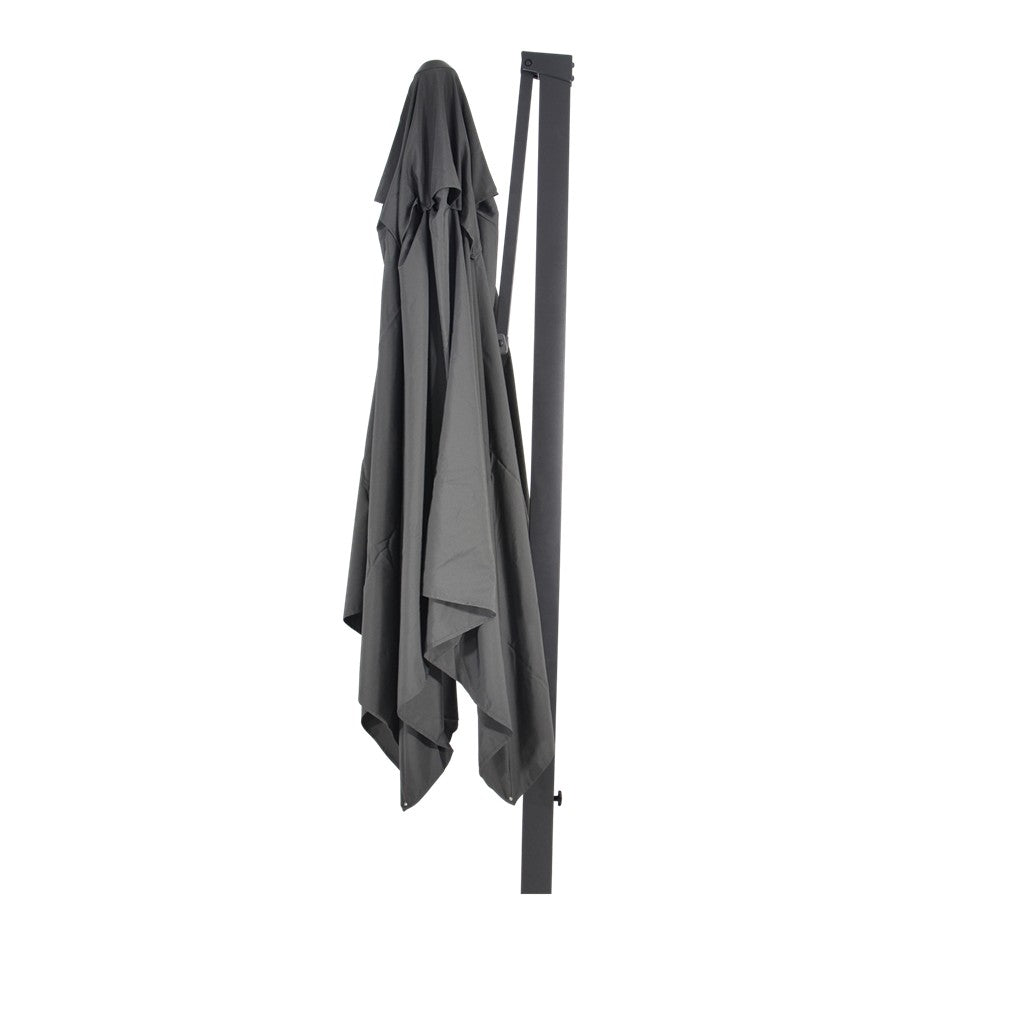 Zweefparasol Taurus grijs 3x3mtr