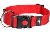 Flamingo - Halsband Ziggi Rood XL | 55-75cm x 40mm x 2mm