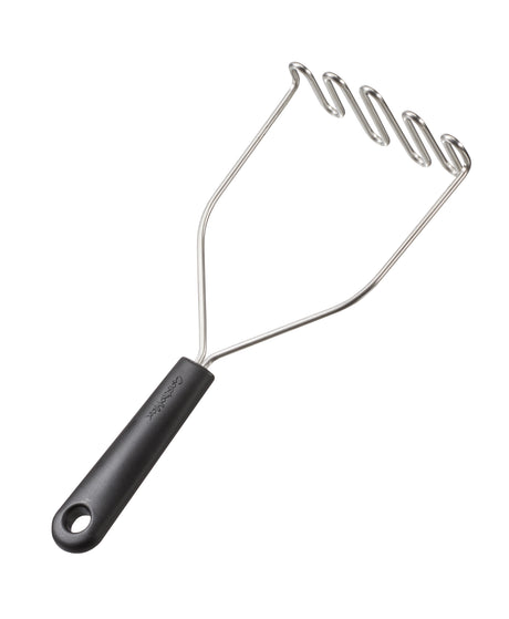 GastroMax aardappelstamper met metalen lussen en zwarte handgreep
