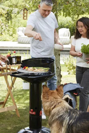 Barbecook - Loewy 45 houtskoolbarbecue uit email zwart Ø 43cm H 97cm