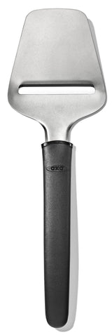 OXO antikleef kaasschaaf met metalen schaafblad en zwarte handgreep