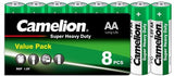Camelion AA-wegwerpbatterijen Value Pack, 8 stuks, 1,5 V, Super Heavy Duty