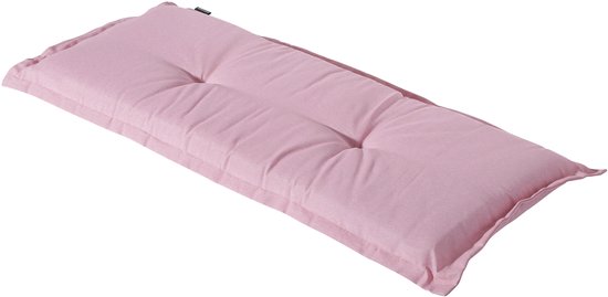Roze bankkussen met opstaande rand en ronde hoek