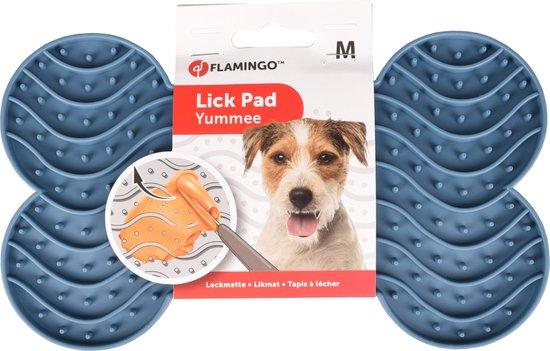 Flamingo - Likmat Yummee Medium - Blauw - 21.8 x 12.8 x 1.9 cm