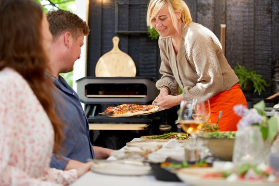 Cozze - Pizza giftset met pizzaschep, cutter en thermometer