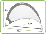 SportX Voetbaldoel 90x60x60cm (set van 2)