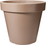 Bloempot kunststof rond 40cm - Mokka bruin