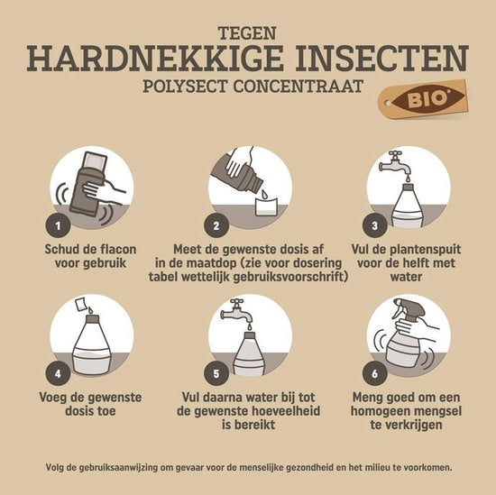 Pokon - Bio Tegen Hardnekkige Insecten Polysect Concentraat 175ml