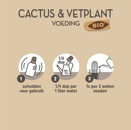 Pokon - Bio Cactus & vetplant voeding 250ml