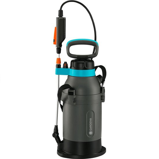 GARDENA Plus drukspuit met 5-liter reservoir, zwart en blauw