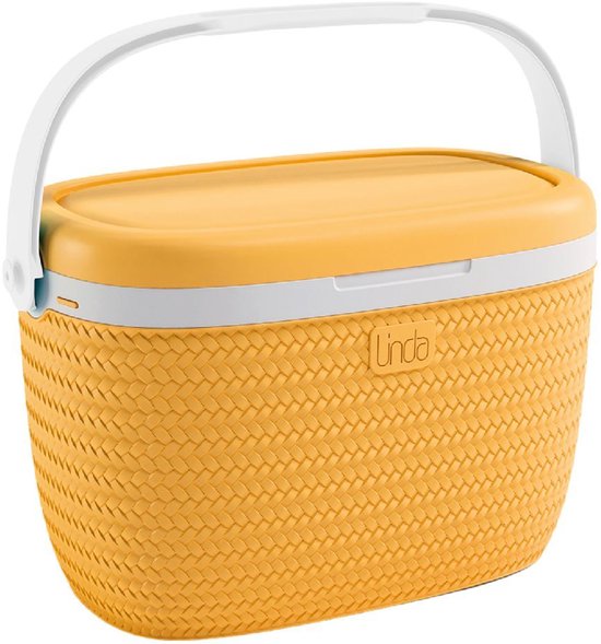 Linda - Koelbox 18 L - Geel
