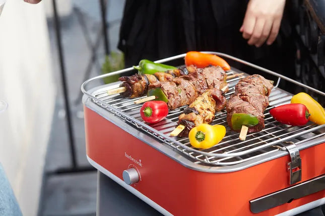 Barbecook - E-Carlo elektrische tafelgrill Barbecook - Red 42,5x33x16,5cm