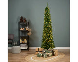 Everlands - Pencil Pine LED Kunstkerstboom - 210 cm hoog