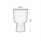 Elho - vibes fold coupe 14cm antraciet