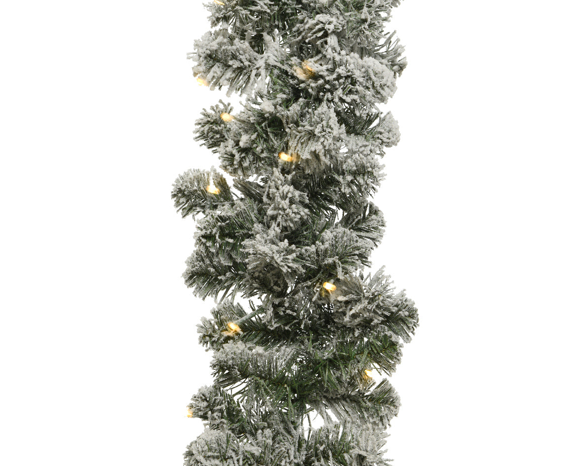 Imperial slinger snowy LED BO binnen dia25cm x L.270cm