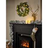 Imperial slinger snowy LED BO binnen dia25cm x L.270cm