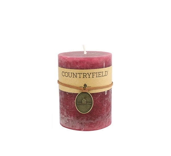 Kaars effen ro Tonnie M paars - Countryfield