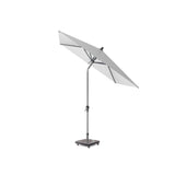 Platinum parasol Riva 250x200 - lichtgrijs