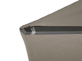 Platinum parasol Riva 250x200 - lichtgrijs