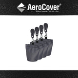 Platinum AeroCover zandzakkenset voor tuinmeubelhoezen 4 stuks