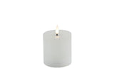 Stompkaars rustiek Ø7.5CM LED ro Lyon S wit-L7,5B7,5H8CM