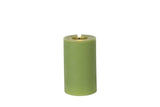 Stompkaars rustiek Ø7,5CM LED ro Lyon M groen-L7,5B7,5H12,5CM