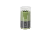 Stompkaars rustiek Ø7,5CM LED ro Lyon M groen-L7,5B7,5H12,5CM