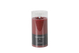 Stompkaars rustiek Ø7,5CM LED ro Lyon M rood-L7,5B7,5H12,5CM