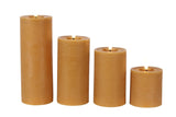 Stompkaars rustiek Ø7,5CM LED ro Lyon M amber-L7,5B7,5H12,5CM