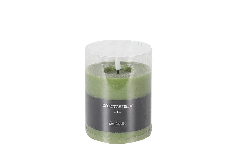 Stompkaars rustiek Ø10CM LED ro Lyon S groen-L10B10H10CM