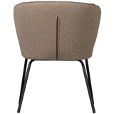 ADMIT EETKAMERSTOEL BOUCLE BEIGE