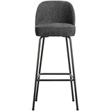 VOGUE BARSTOEL 80 CM STRUCTURE VELVET MOUNTAIN