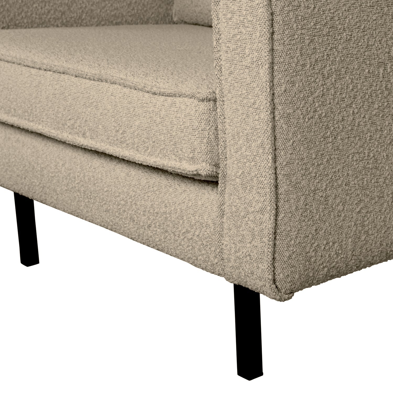 RODEO FAUTEUIL BOUCLE BEIGE