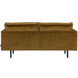 RODEO 2,5-ZITS BANK VELVET HONINGGEEL