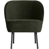 VOGUE FAUTEUIL VELVET DONKERGROEN