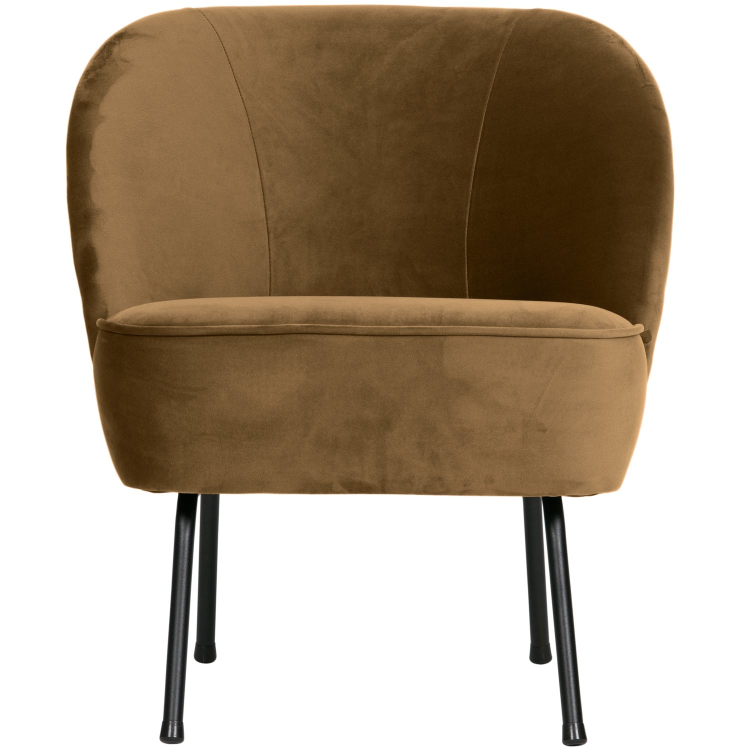 VOGUE FAUTEUIL VELVET HONINGGEEL