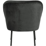 VOGUE FAUTEUIL VELVET ZWART