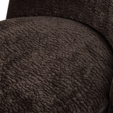 VOGUE EETKAMERSTOEL 3D CHENILLE DONKERBRUIN