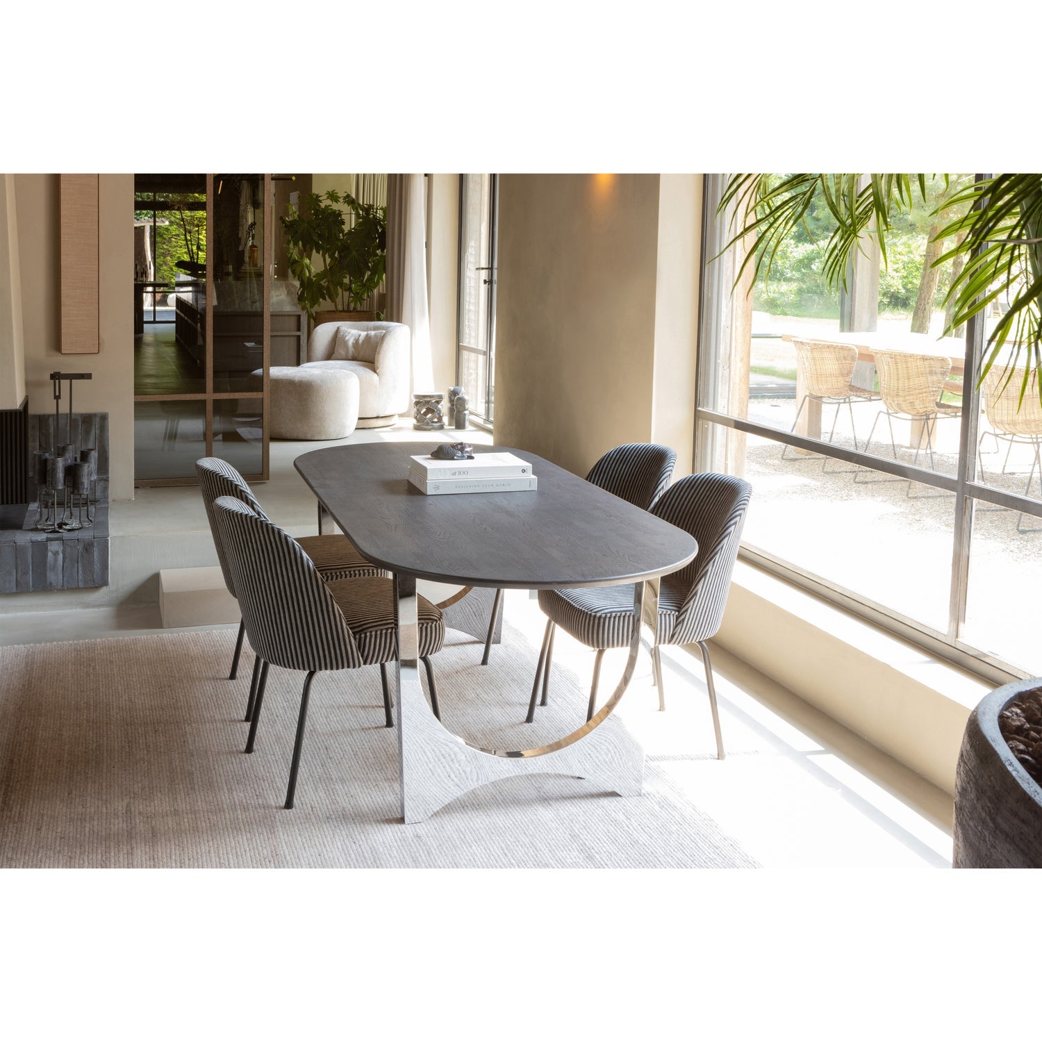 ZAANDAM DESIGN POOT METAAL CHROOM