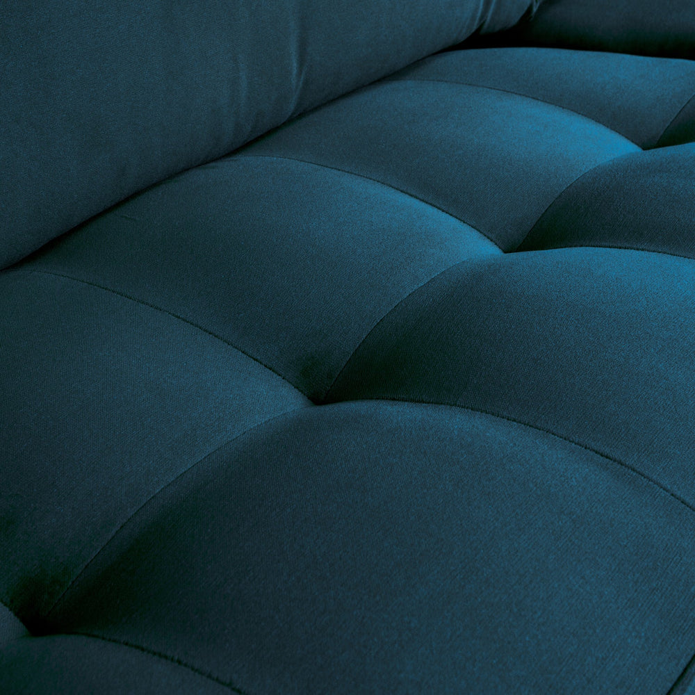 RODEO CLASSIC 3-ZITS BANK VELVET BLAUW