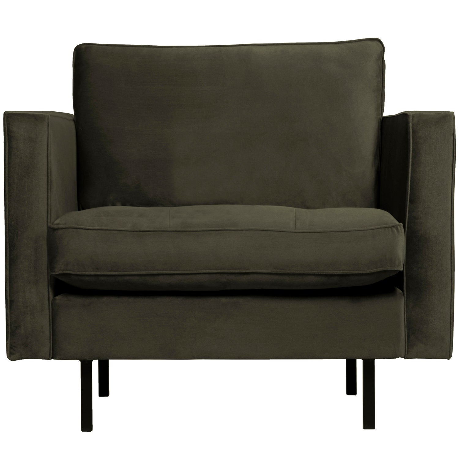 RODEO CLASSIC FAUTEUIL VELVET DONKERGROEN