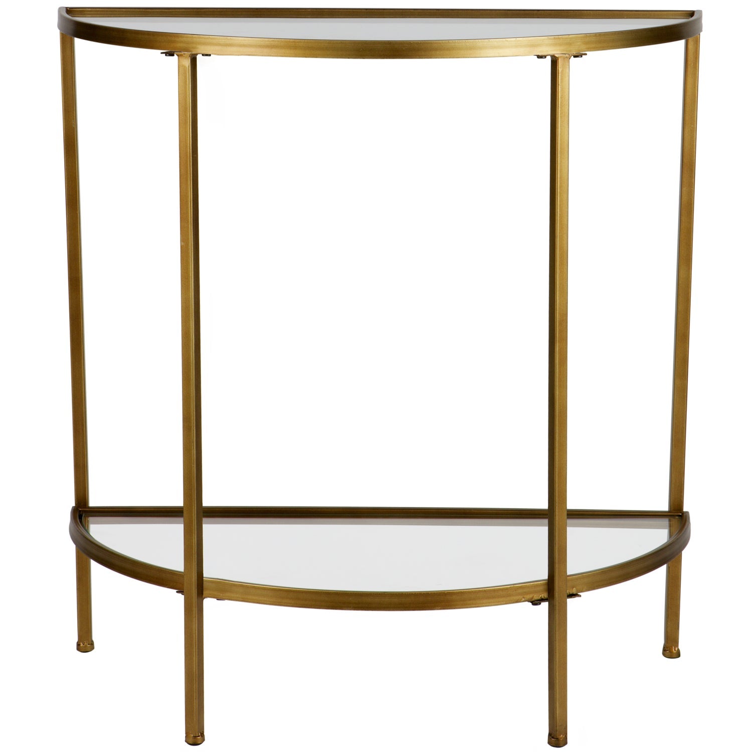 GODDESS SIDETABLE ANTIQUE BRASS