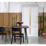 GUILD TAFEL NATUREL MET ZWART ONDERSTEL 220X90 CM