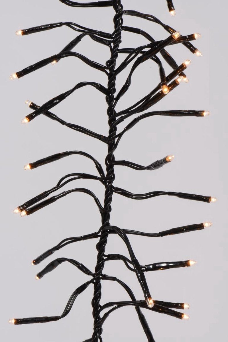 LED clusterverlichting buiten 240 cm warm wit
