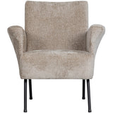 MUSE FAUTEUIL GROF GEWEVEN STOF NATUREL