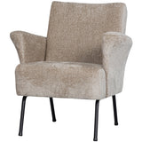 MUSE FAUTEUIL GROF GEWEVEN STOF NATUREL